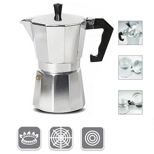 Caffettiera moka alluminio - moka, in