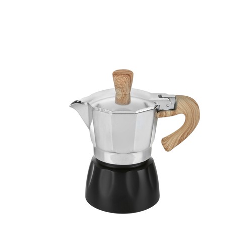 Caffettiera tazza fondo nero - 1,