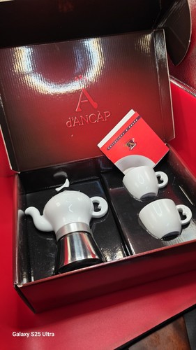 Set caffe porcellana ancap - porcellana, d'ancap