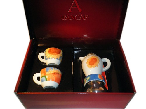 Set caffe porcellana ancap - porcellana, d'ancap