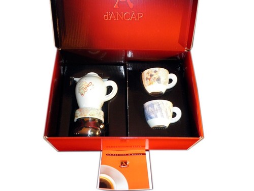 Set caffe porcellana ancap - porcellana, d'ancap