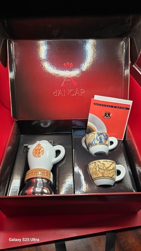 Set caffe porcellana ancap - set, caffe'